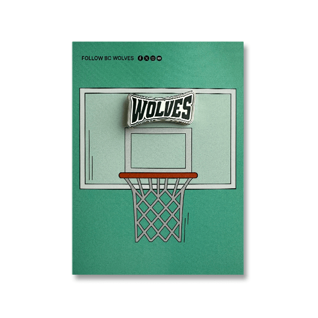 Įsegamas ženkliukas „Wolves“