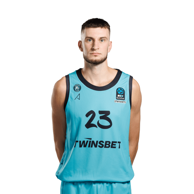 Home game jersey Matas Jogėla #23 