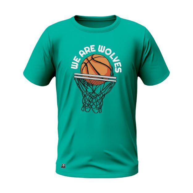 Kids "We Are Wolves" Turquoise